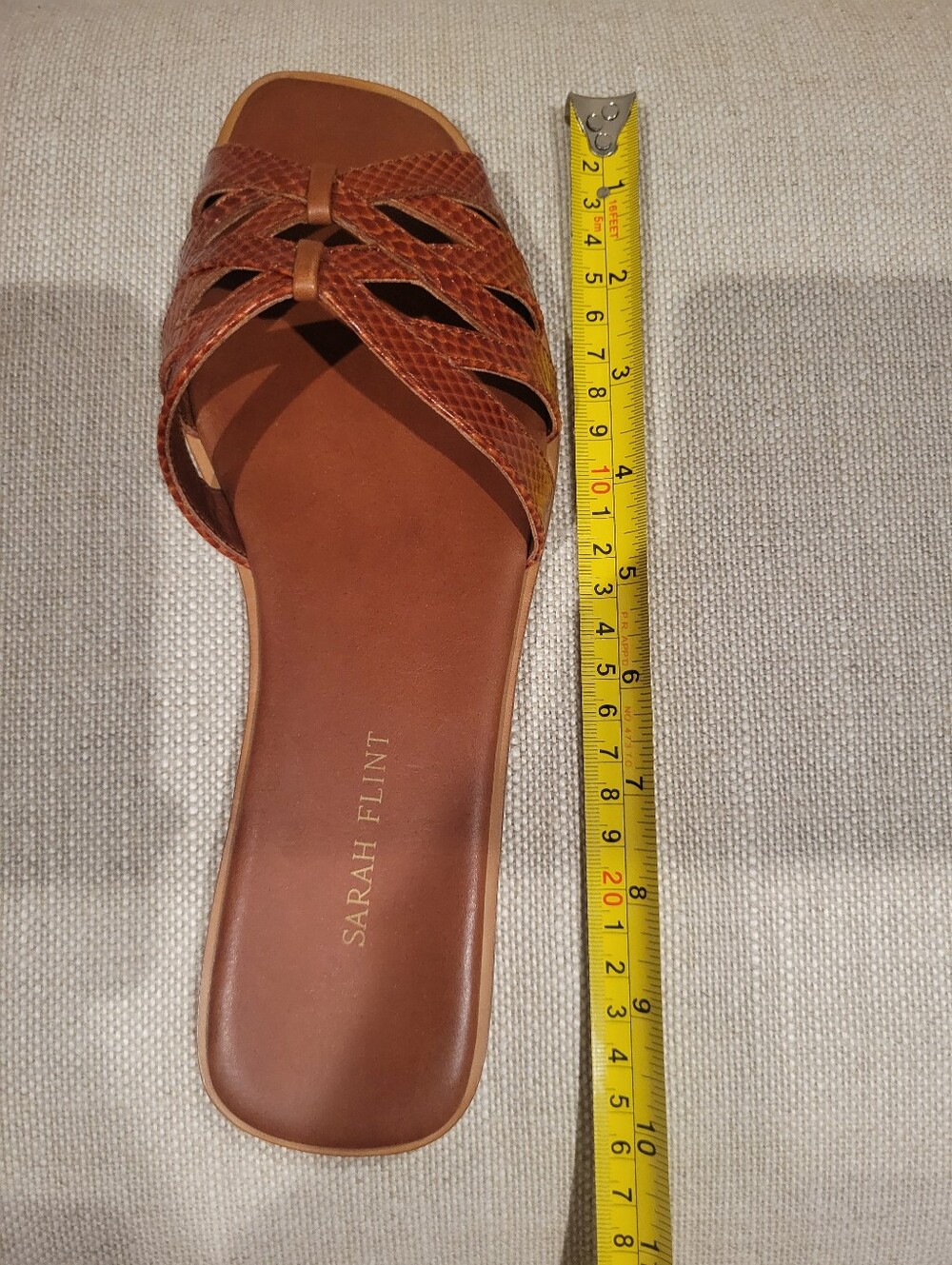 Never Worn! Sarah Flint Kim Sandals - Toffee - Picture 6 of 6